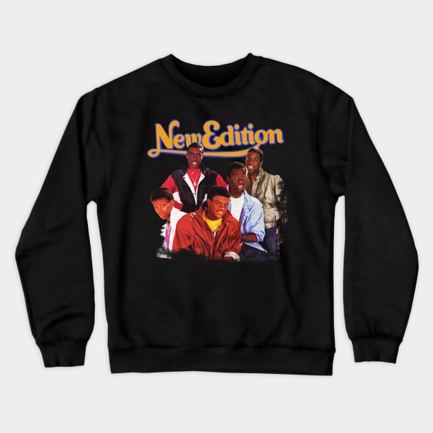 new vintage edition hip hop Crewneck Sweatshirt by jasmine ruth